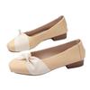 Mary Jane Women's Shoes Autumn New Light Mouth Thin Small Flat Soft Sole with Skirt Single Shoes