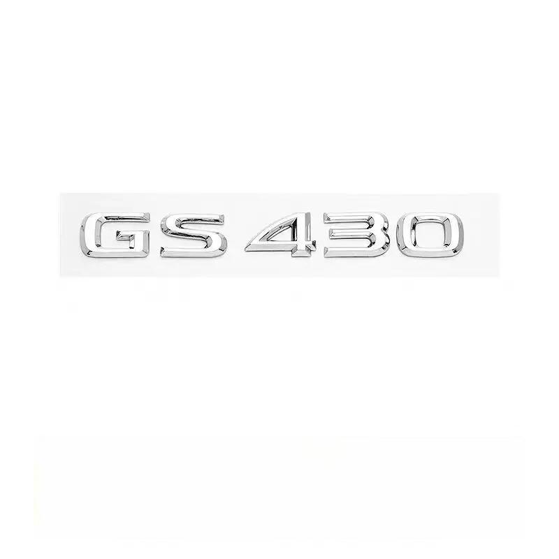 For Lexus F SPORT GS GS250 GS300 GS350 GS400 GS430 GS450 GS460 ABS Badge Sticker Front Side Rear Trunk Emblem Logo Decal Trim