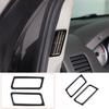 Glossy Piano Black A-pillar Air Vent Trim Sticker For Nissan Frontier 2005-21