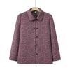 2026 Autumn Stylish Lapel Printed Shirt for Middle-aged & Elderly Women