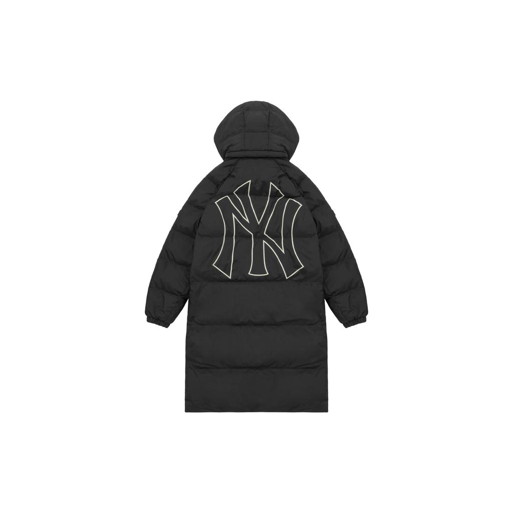 New MLB Down Jacket Winter Long Unisex Black 3ADJEC816-50BKS
