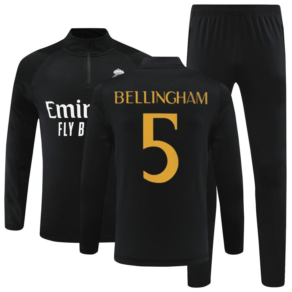 2324 Tricouri cu Mânecă Lungă Set Uniformă de Antrenament Echipă Sportivă Set Tricouri de Fotbal cu Mânecă Lungă