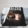 The Twilight Saga Jacob Wolf Pack Girls Muscle Blanket Fleece Portable Warm Throw Blanket for Sofa Outdoor Plush Thin Quilt