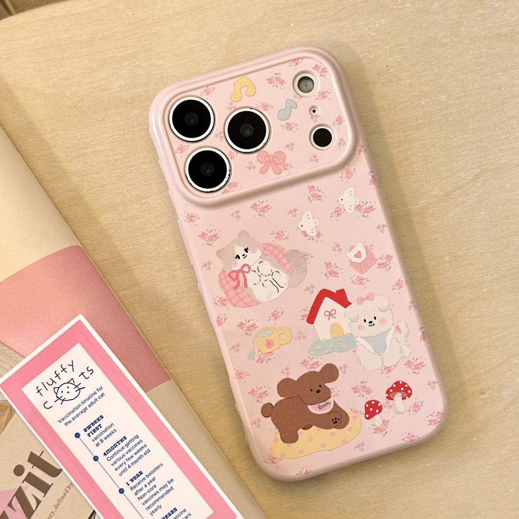 Floral Animal Print Phone Case for iPhone 15, iPhone 16, and iPhone 16 Pro Max