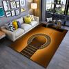 Acoustic Guitar Pattern Design Suitable As a Non-slip Mat for the Living Room or Bedroom Sofa