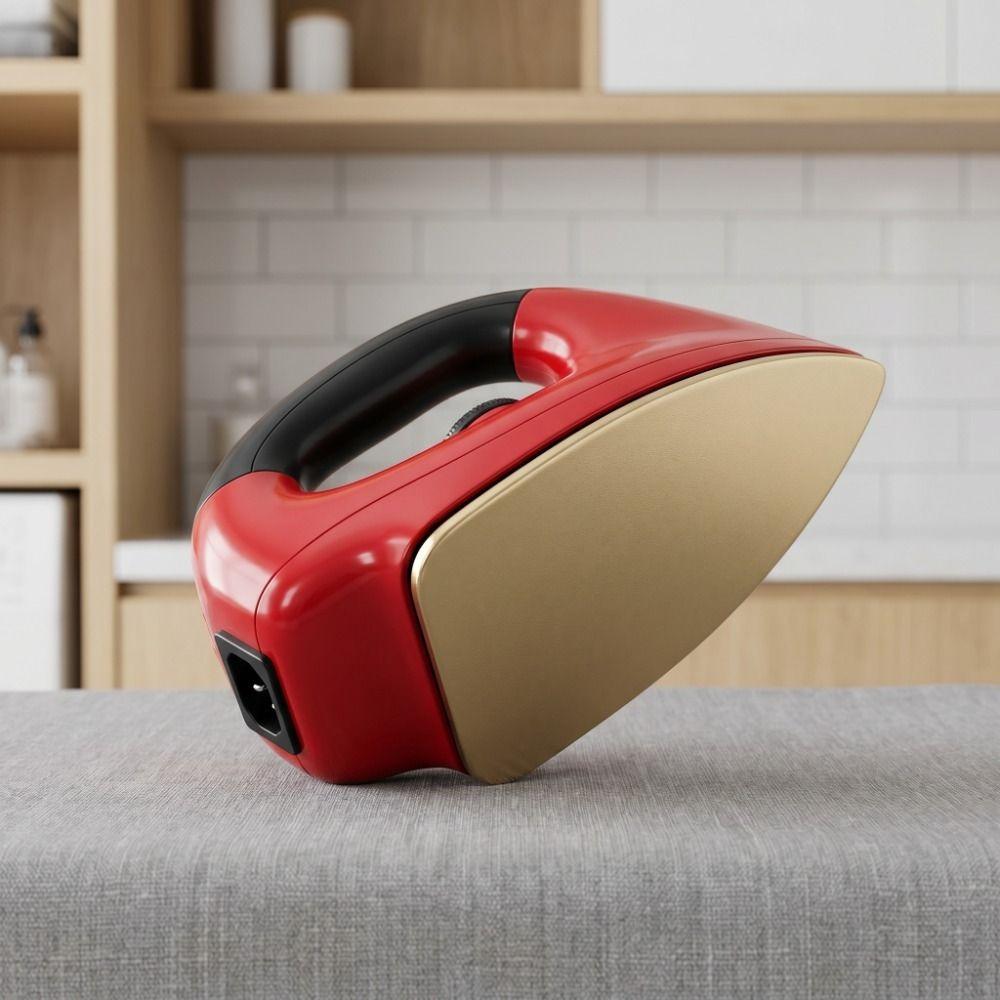 Smooth and Wear-resistant Mini Craft Iron Golden Bottom Plate Travel Flat Iron For Perler Beads
