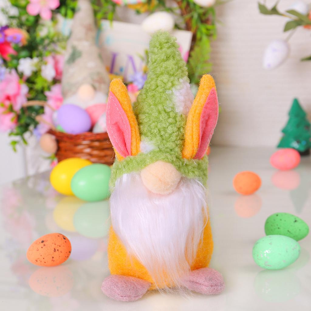 Easter Bunny Faceless Doll Carrot Gnome Doll Doll Ornament Holiday Ornament