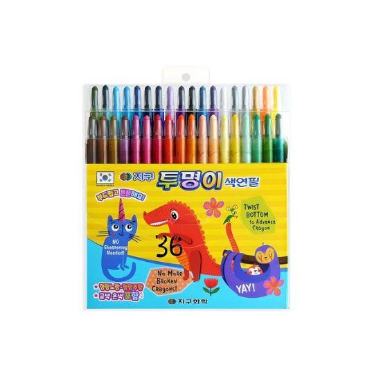Globe Chemical Transparent Colored Pencil Set (36 Colors)