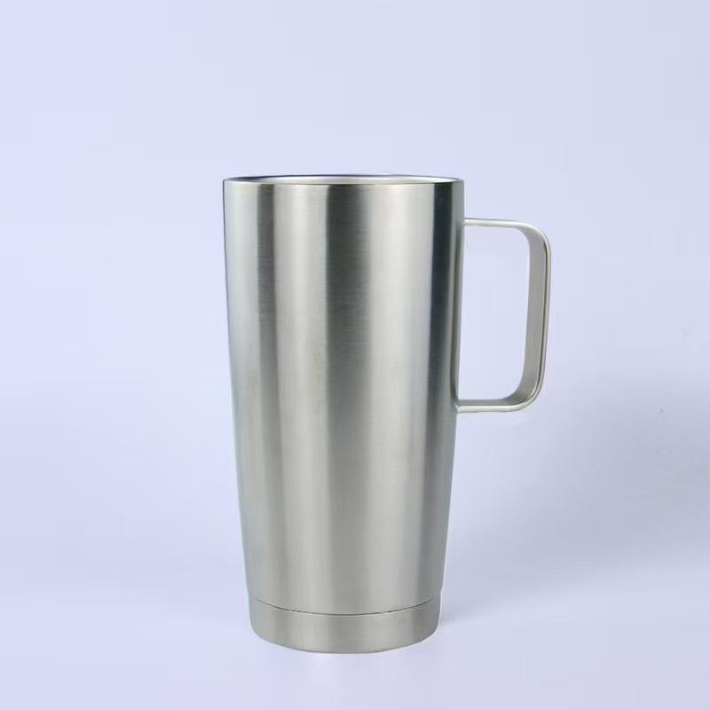 20oz Multicolor Double-Wall 304 Stainless Steel Car Thermos with Lid