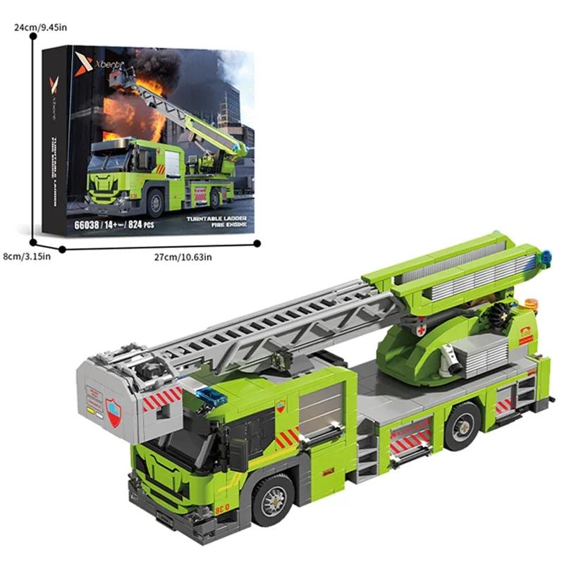 

829 шт. Пожарный кран, инженерный грузовик, строительные блоки, городской спасательный автомобиль, модель инженерной машины, кирпичики, игрушки «сделай сам», детские праздничные подарки