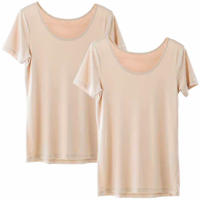 

Radweather Antibacterial and Armpit Sweat Pads Prevent Sweat Underwear for Armpit Sweat Women s Sweat-Absorbing Underwear, 2-Pack, Deodorizing, бежевый