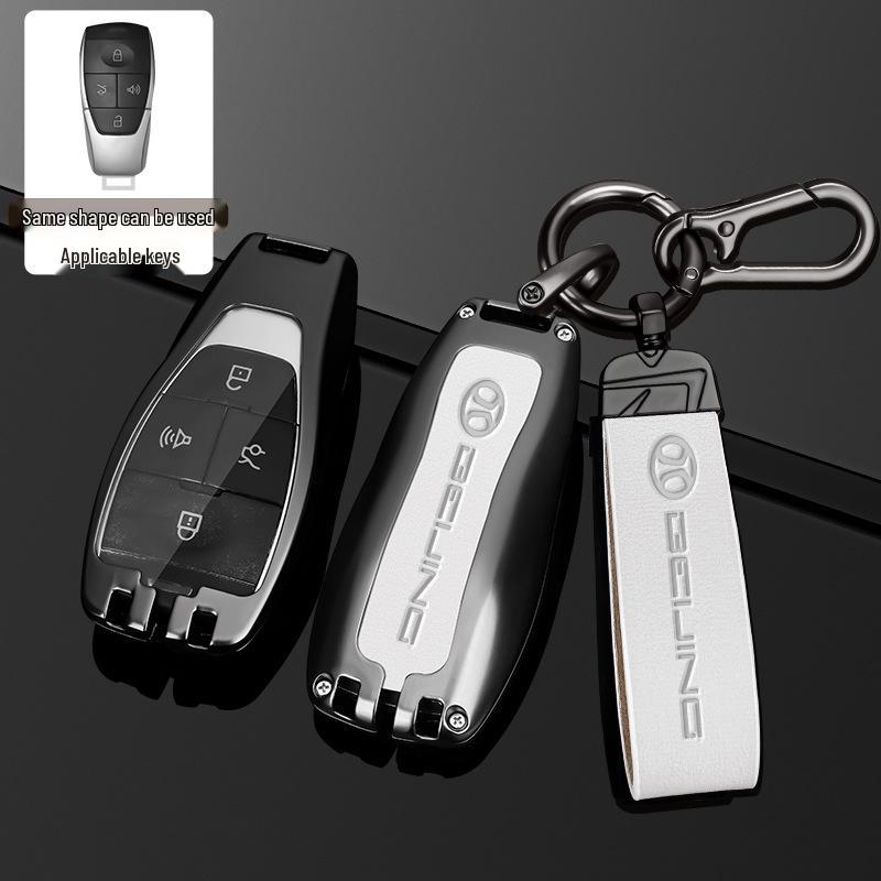 Custodia per Chiave Auto Beijing BJ40 Plus/BJ80/BJ60/EU5/EU7/BAIC Shenbao Zhida X3