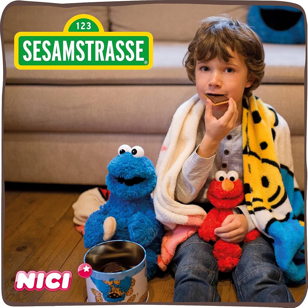 NICI SESAME STREET Cookie Monster Plush Toy 10cm 3041960