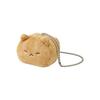 Cute Soft Fluffy Cat Plush Keychain Plush Kawaii Cartoon Design Fluffy Cat Bag Charm Bead Chain Bag Pendant Birthday Gift