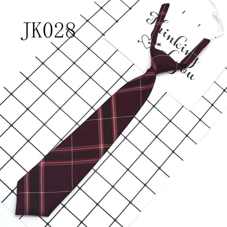 Japanese College-Style Uniform with Easy Plaid Tie