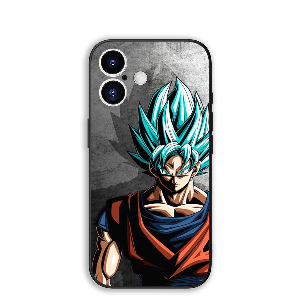 

Cover for Apple iPhone 16 15 14 11 Pro Max 6 7 8 Plus + SE2 SE3 SE 2022 2020 8+ Phone Case Majin Buu Dragons Gokus Balls Super iPhone SE 2022