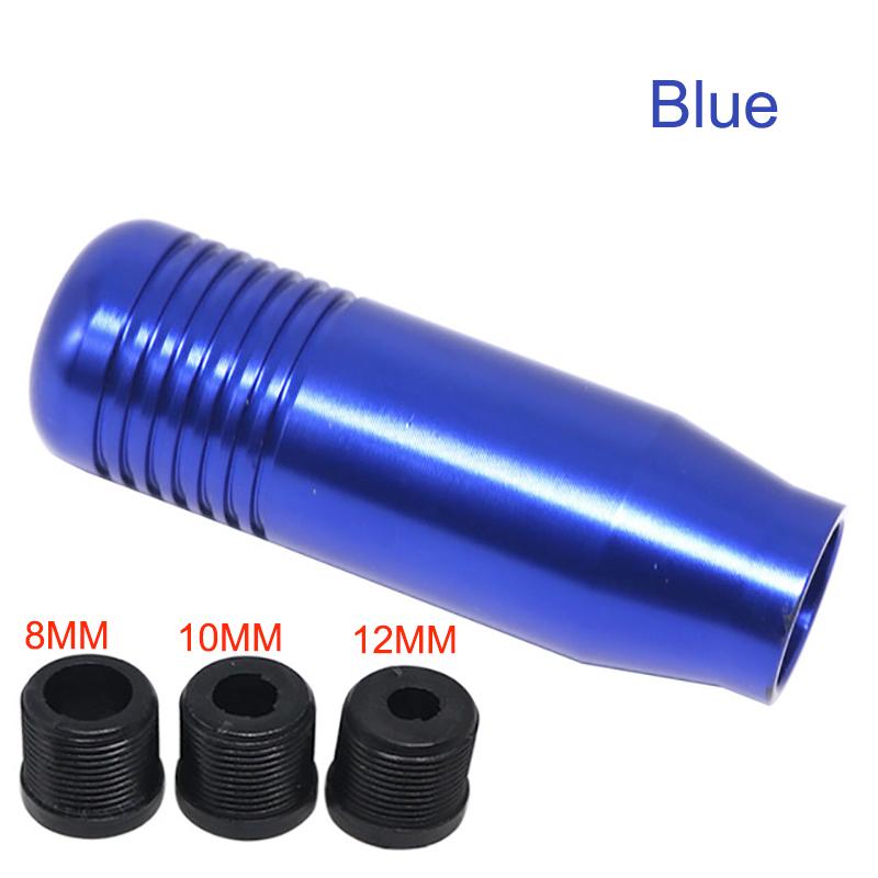 

Ручка рычага переключения передач из алюминиевого сплава, ручка переключения передач для ручного автомобиля, подходит для большинства автоматических коробок передач синий