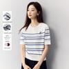 Inman Women's Striped Ice Cool Knit Top