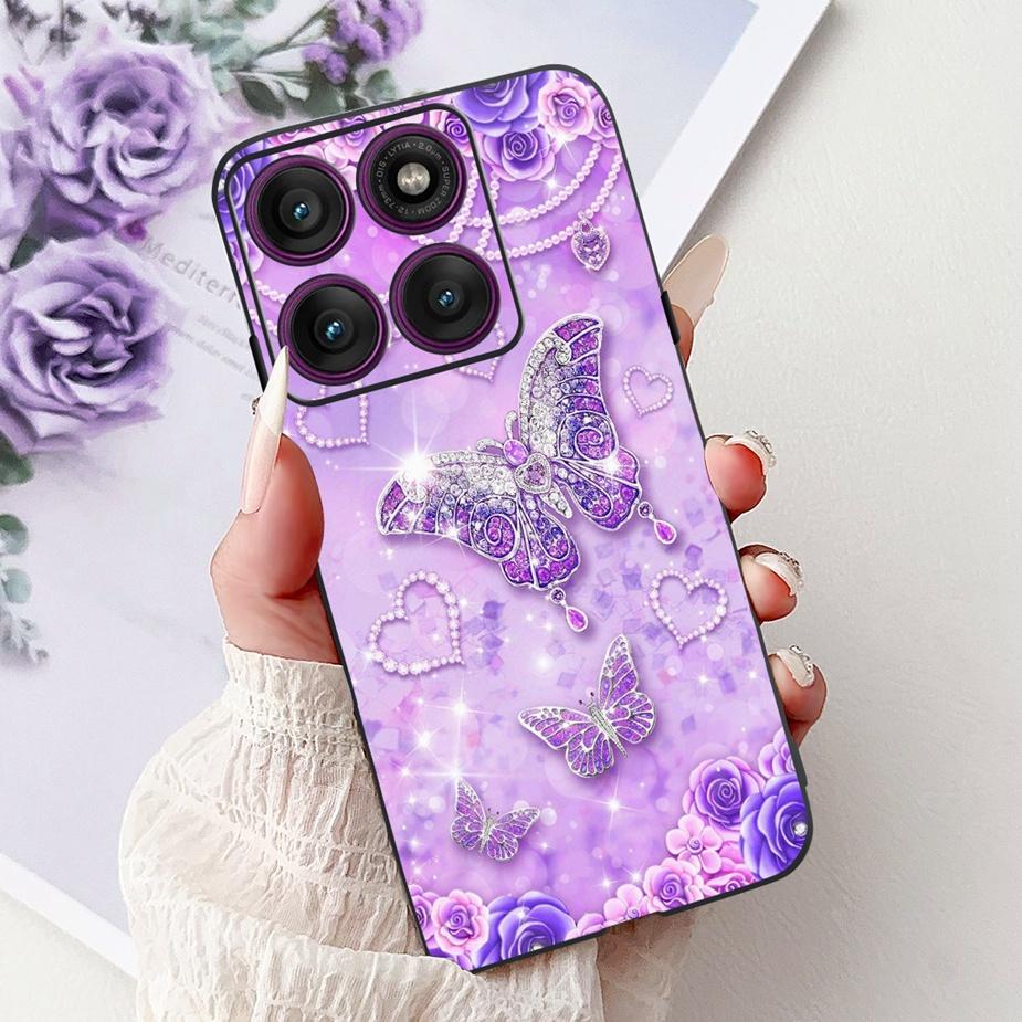For Motorola Edge 60 Pro Case XT2507-1 Cute Fashion Painted Cover Soft TPU Phone Case For Motorola Edge 60 Fusion Edge60 S Shell