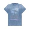 Balenciaga SS24 T Shirt Loose Fit Unisex Blue 739028TQVO14530