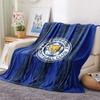 Leicester City Football Club Flannel Blanket, High quality Comfortable for All Seasons, Home Decor, Warmth and Comfort