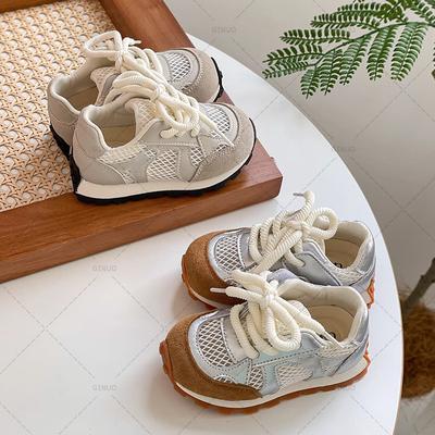 Chaussures de sport pour enfants printemps et automne chaussures pour bébé garçon tout-petit semelles souples antidérapantes chaussures pour bébé de 1 à 2 ans chaussures décontractées pour filles