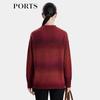 PORTS Women's Autumn/Winter Knitted Turtleneck Sweater