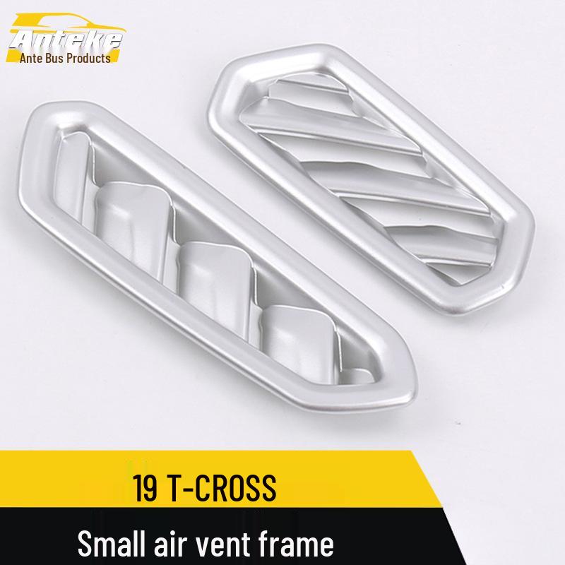 T-CROSS Air Vent Sequin Decoration Frame - Dashboard Accessories for 2019 Model