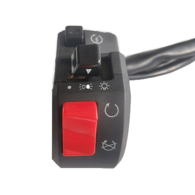 

7/8 22 мм 300cc600cc мотоцикл ручка переключатель сборка мотоциклетный гудок кнопка поворотник электрический противотуманный фонарь свет старт