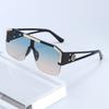 Neu Luxus Übergroße Männer Sonnenbrille Marke Designer Sonnenbrille Für Frauen Mode Gradienten