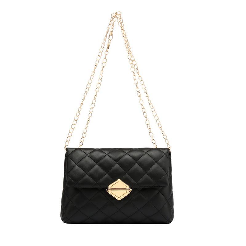 Women's bag, rhombus chain bag, women's shoulder messenger bag