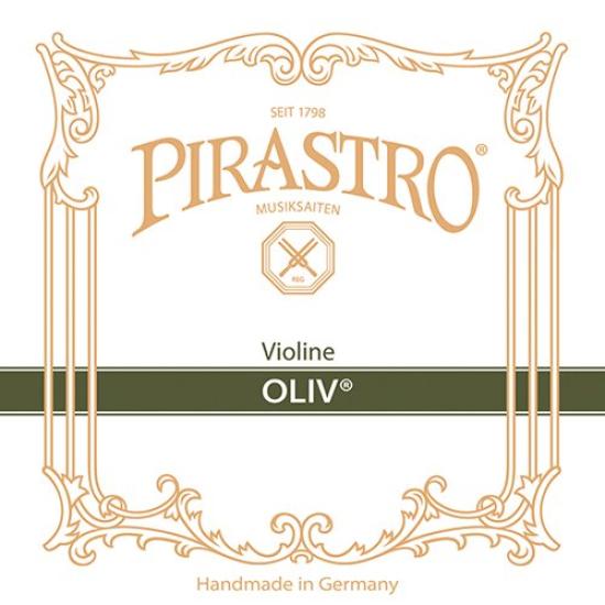 PIRASTRO OLIV 2118 Violin String, Olive D String, Silver Gut Wrap