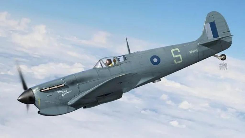 KP Model Spitfire Part 1 Plastic Model KPM0500 1/72 PR.IV (Airplane)