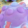Bubble Stress Ball Food Grade Silicone Squeeze Ball Fidget Toy Anxiety Reduction Decompression Ball Sensory Toy
