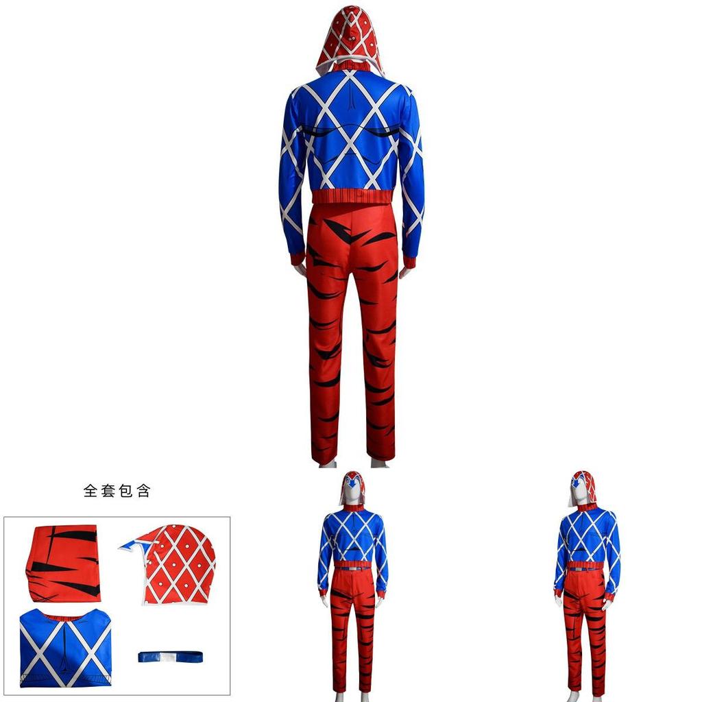 Jojo's Bizarre Adventure Cosplay Outfit With Comfort Fit For Anime And Gaming Events
