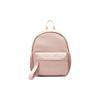 Zip Closure Fabric Backpack Regular Unisex Pink Peach Blossom L323U160-01NK
