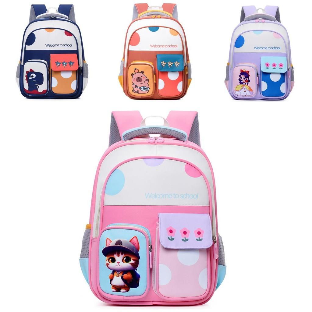 Cute Cartoon Children's Backpack For Boys And Girls Ages 3 To 6 Featuring Adorable Designs