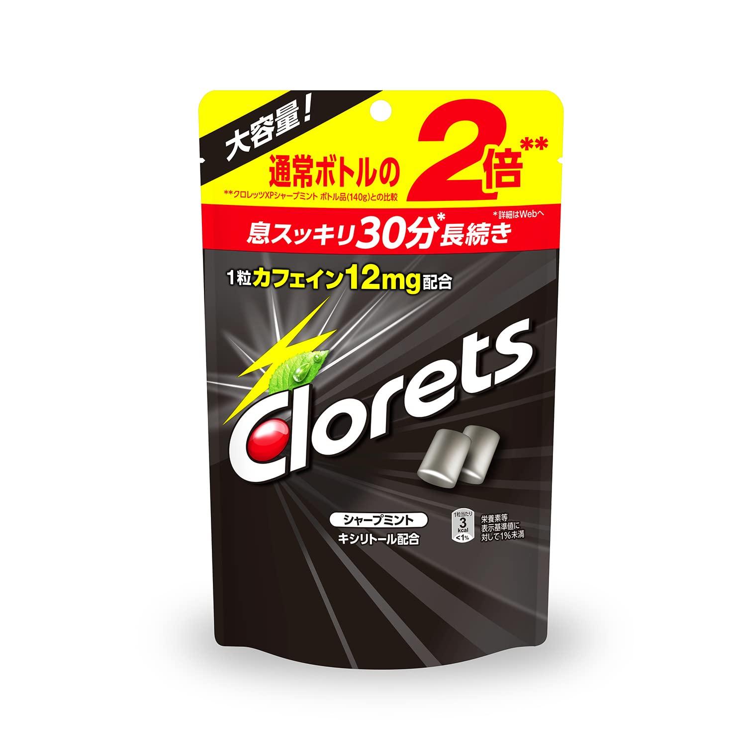 

Clorets Sharpmint Stand Pouch Gum Большая емкость 280 г