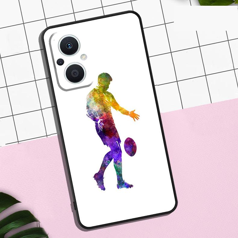 

Rugby Case For OPPO Reno 13 12 11 F 8T 7 8 10 Pro OPPO Find X8 Pro X6 Pro X3 X5 Lite Cover Coque OPPO Reno13 F