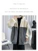 Men's Trendy Lambswool Coat with Velvet Lining - Winter Stand Collar Jacket for Couples