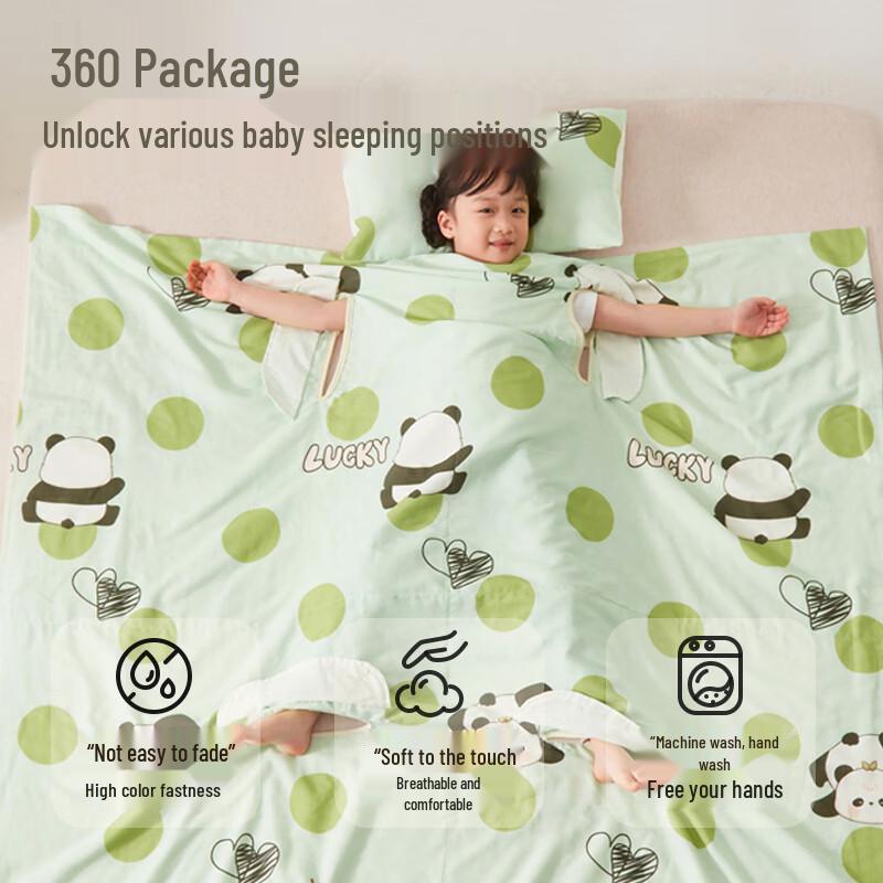Children's Summer Cotton Gauze Sleeping Bag Blanket