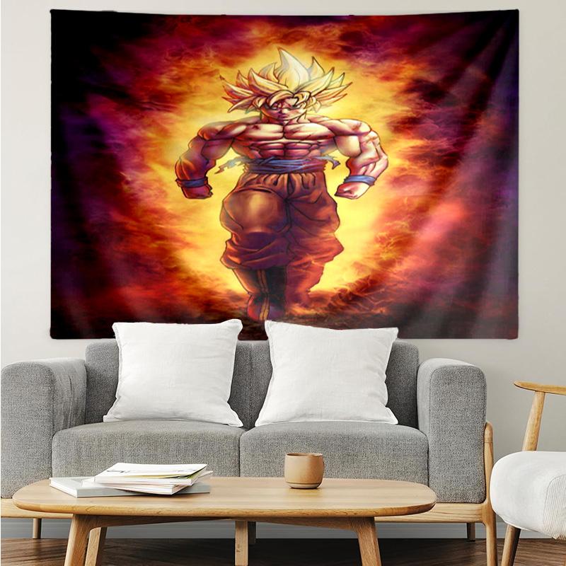 Dragon anime Artwork Tapestry Hanging for Bedroom,Livingroom, Playroom,Decor Art Room Wall Tapestry Holiday and Birthday Gifts