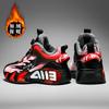 Klassenkamerad Jungen Sportschuhe Fleece dicker 2025 Winter neue Kinder große Baumwollschuhe Jungen rote Basketballschuhe