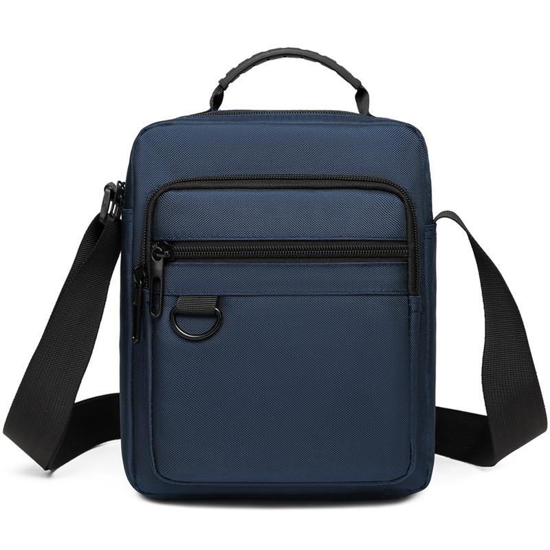 New men's casual messenger bag simple shoulder bag fashion trend handbag business bag men's bag