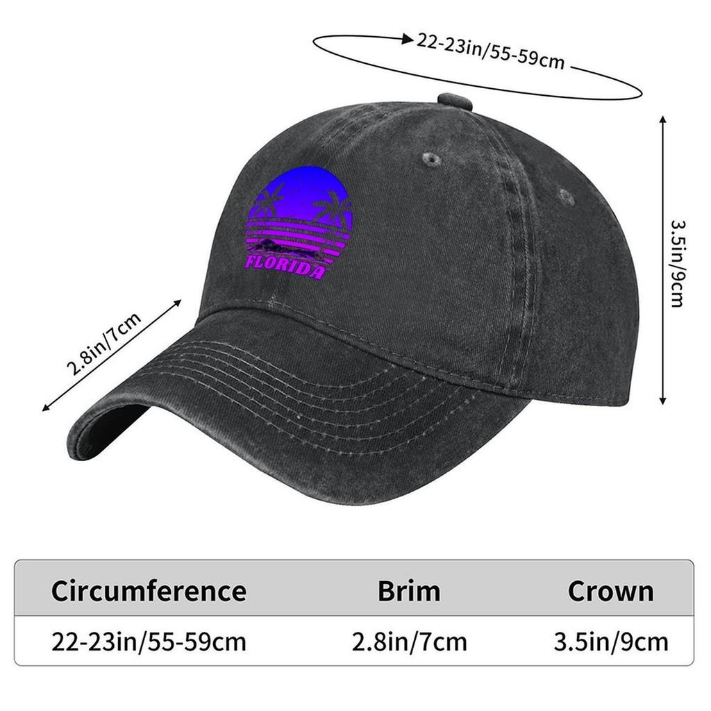 2026 Florida Baseball Cap Trucker Cap Rave Dad Hat Unique Hats Mens Women's