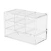 Large-capacity Makeup Storage Drawers Multi Grid Cabinet Desktop Organizer  Bedroom
