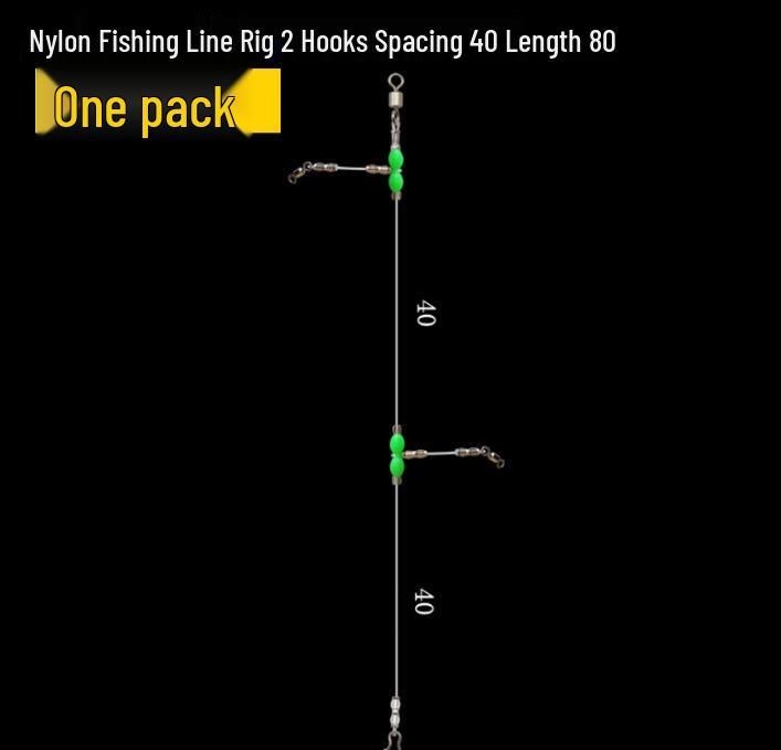 

Seafishing Nylon Main Line Rig - Ideal for Wreck Drifting, Shore and Long Casting
