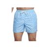 Nike Swim Logo All Over Print Drawstring Casual Shorts Men Shorts Sky-Blue NESSE520-486
