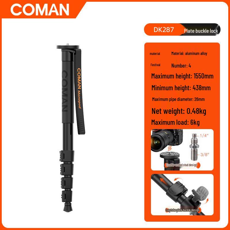 8K DSLR/Mirrorless Aluminum Monopod for Photography & Videography: Mountaineering & Wedding Use