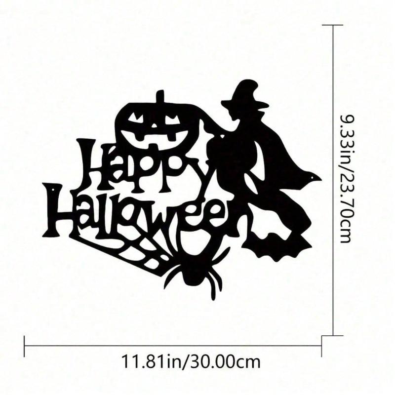 Vintage Witch Metal Wall Art Haunted Gothic Elegance Halloween Decor Occult Gift разноцветный